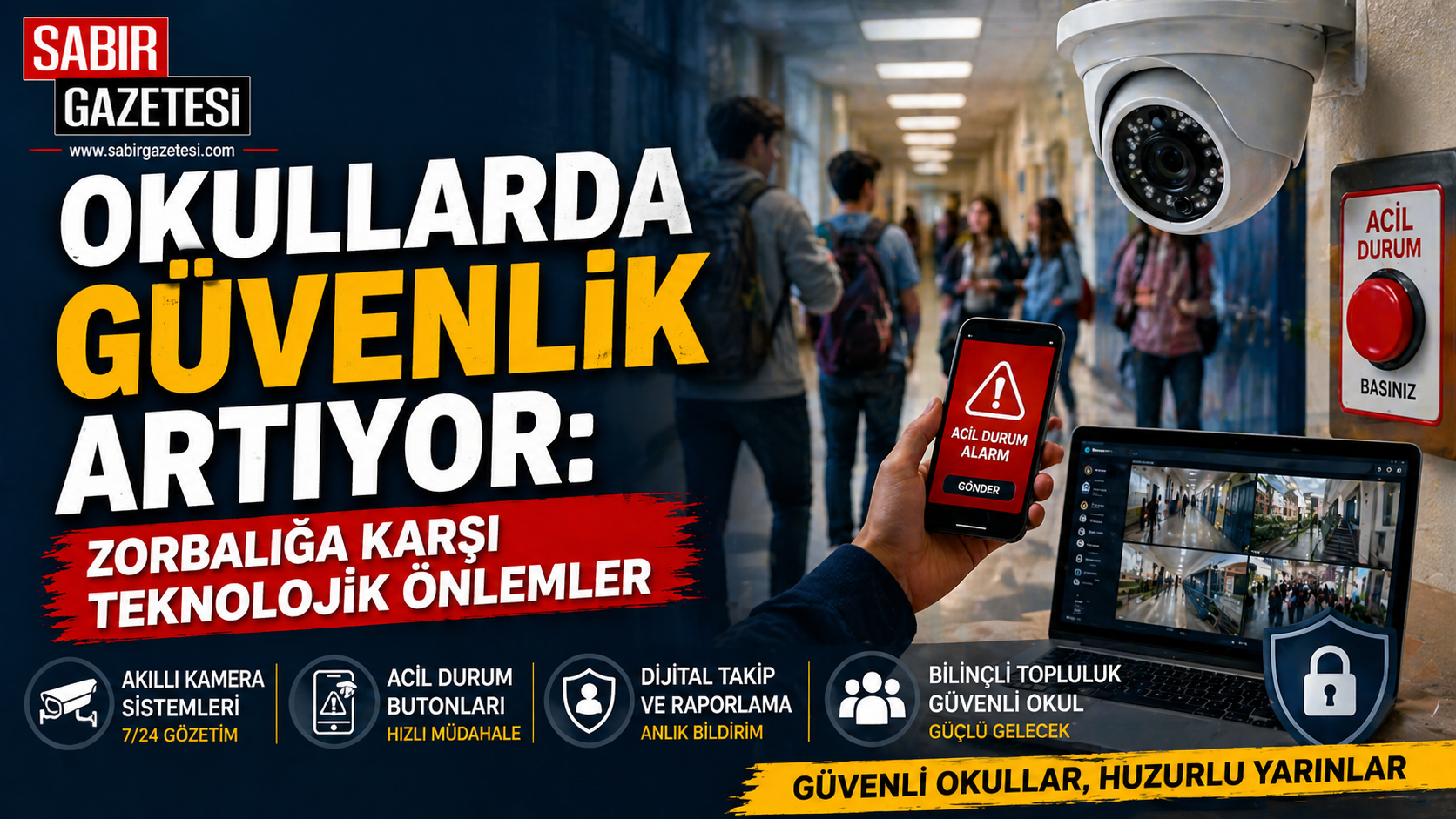 Okullarda Güvenlik Artıyor: Zorbalığa Karşı Teknolojik Önlemler