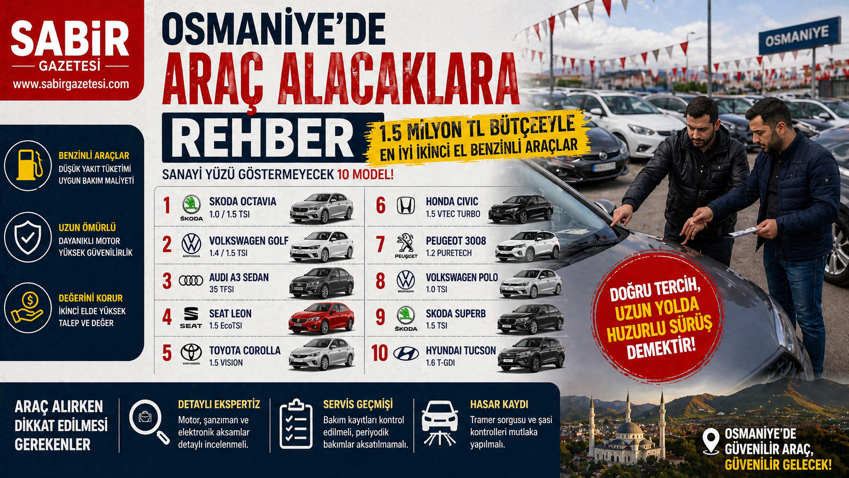 Osmaniye’de Araç Alacaklara Rehber