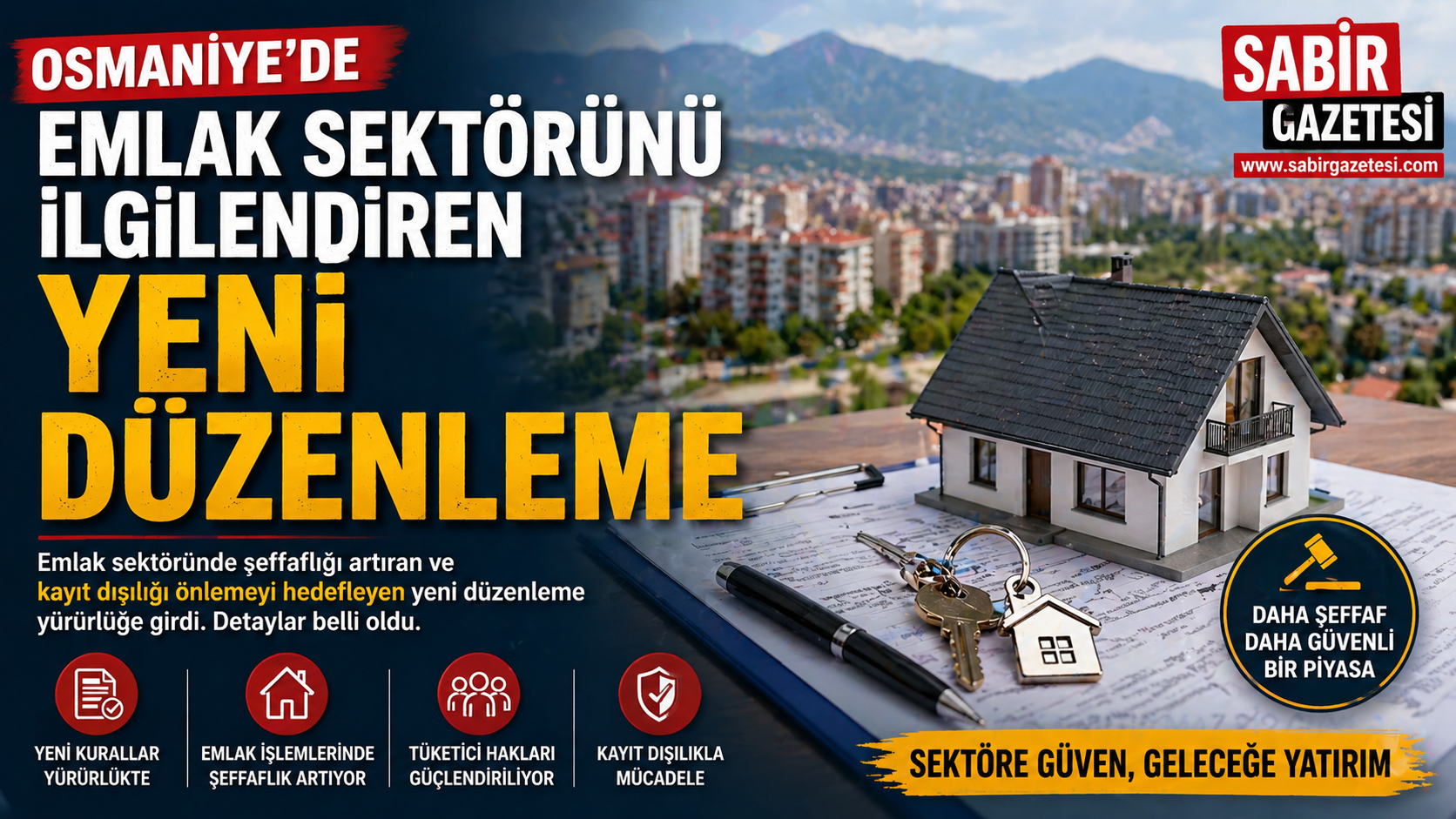 Osmaniye’de Emlak Sektörünü İlgilendiren Yeni Düzenleme