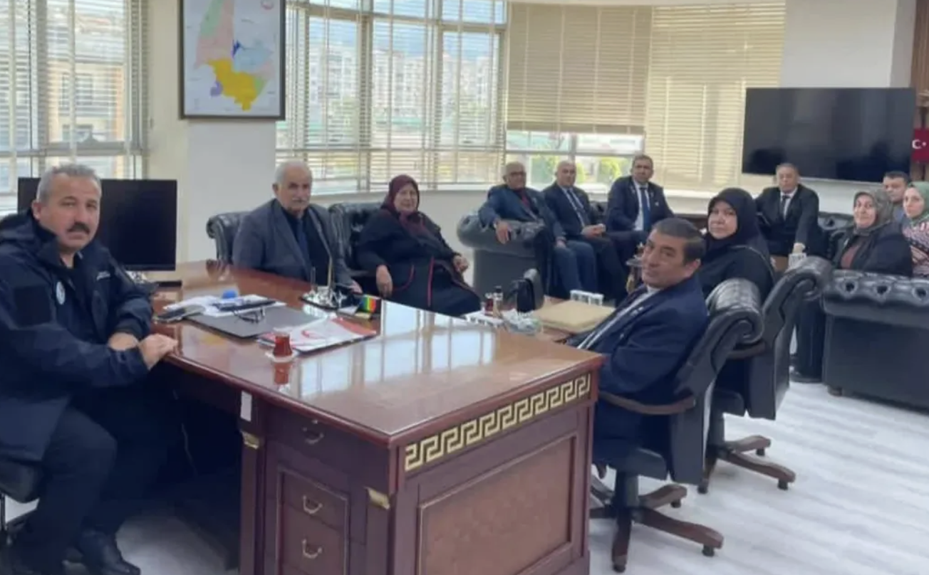 Osmaniye’de Gazilerden Nezaket Ziyareti