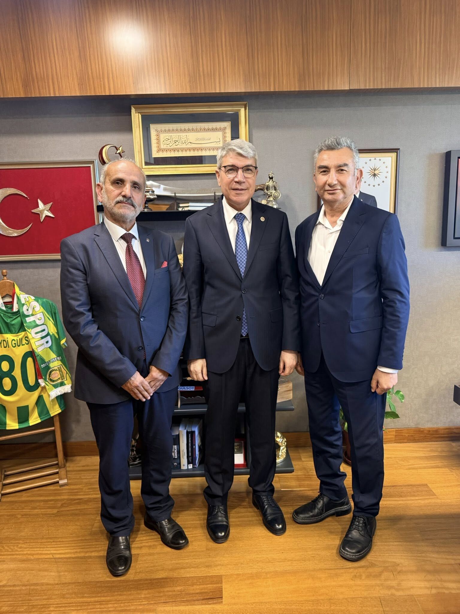 Seydi Gülsoy Mustaf Türkmenoğlu Kadirli Tbmm Ziyaret