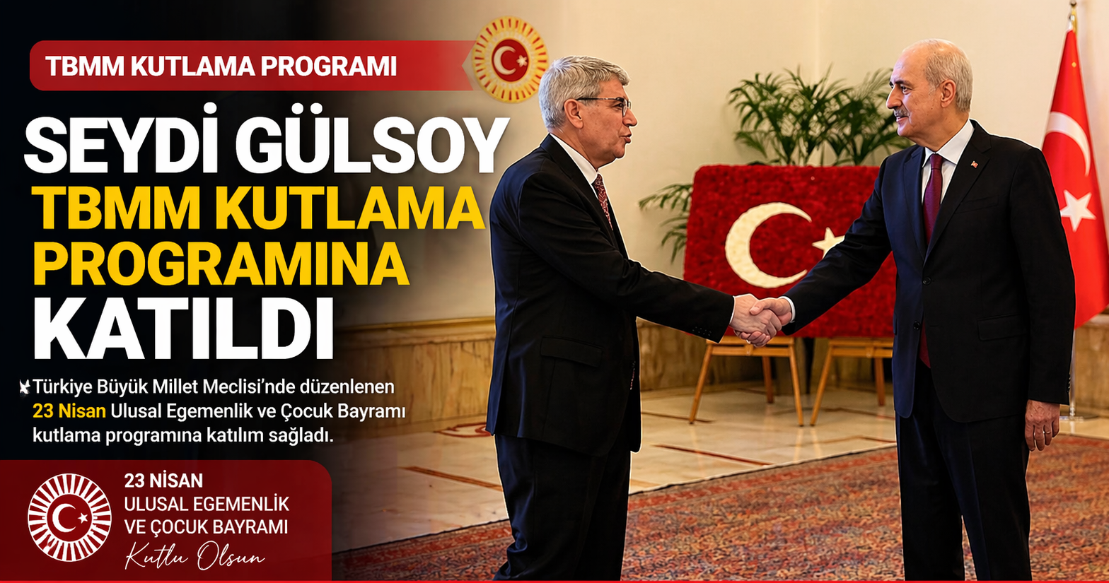 Seydi Gülsoy TBMM Kutlama Programına Katıldı