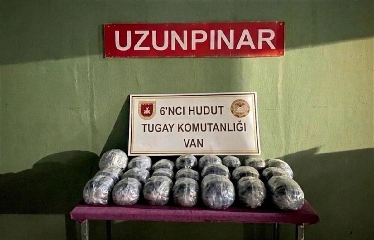 Van Ve Hatay Sınır Hatlarında Uyuşturucu Ele Geçirildi