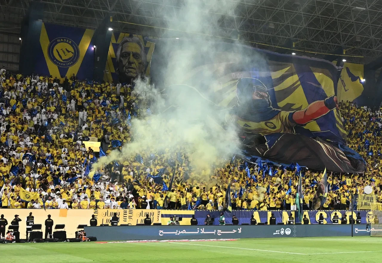 Al Nassr Ve Al Hilal Maçından Gol Sevinci (2)
