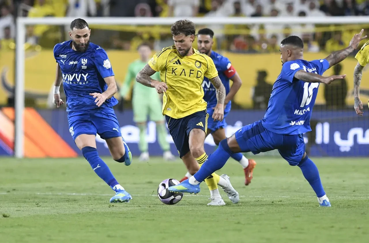 Al Nassr Ve Al Hilal Maçından Gol Sevinci (3)