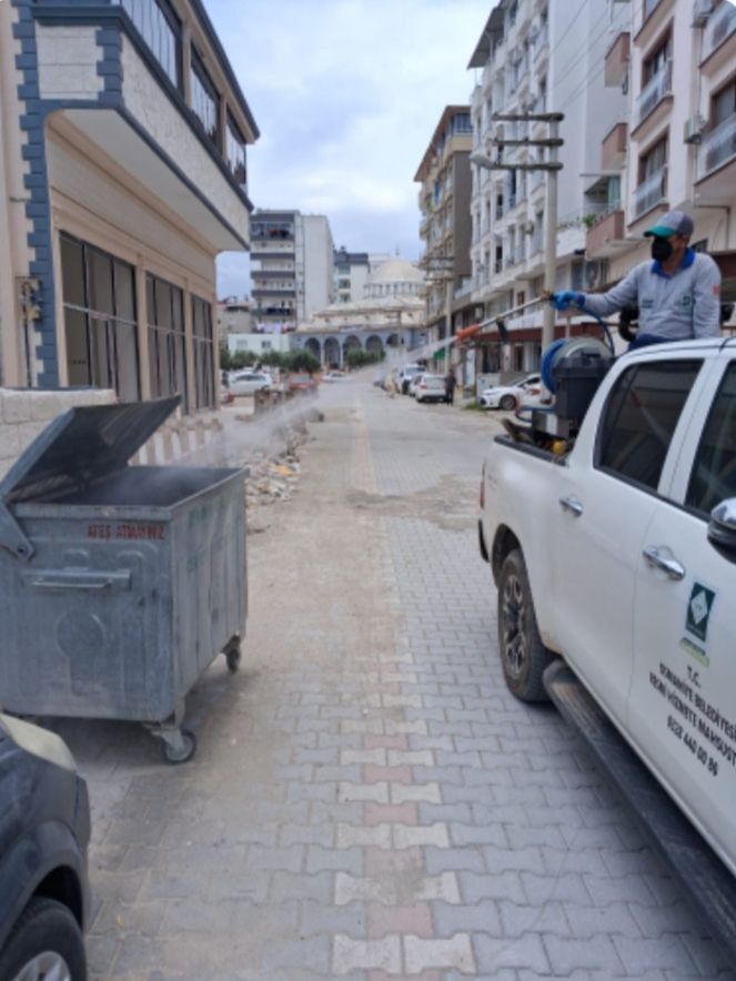 Alibeyli Mahallesi’nde Sinekle Mücadele Sürüyor