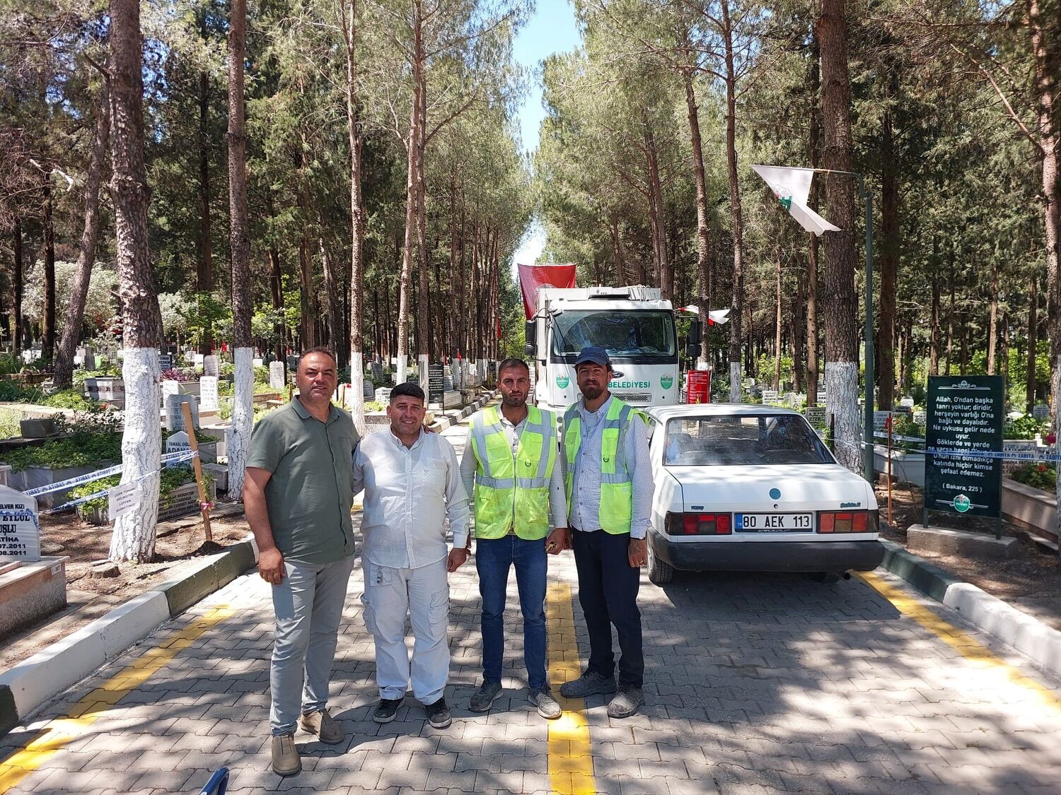 Başkan İba’dan Temizlik Ekibine Ziyaret (5)