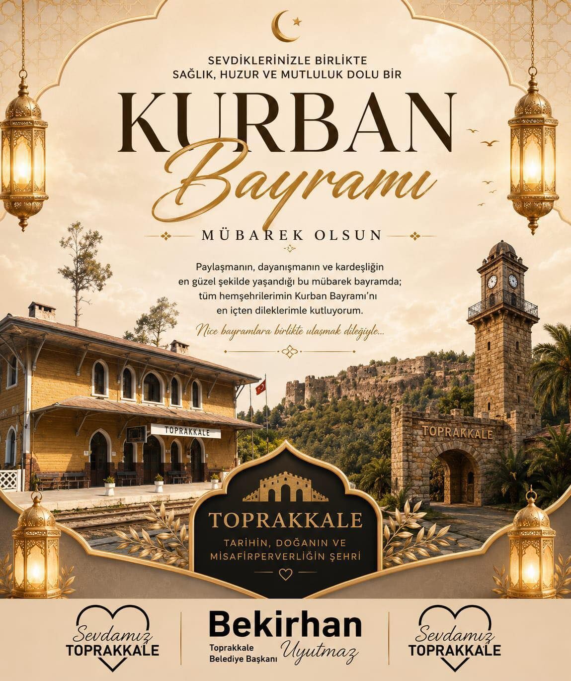 Başkan Uyutmaz’dan Bayram Mesajı