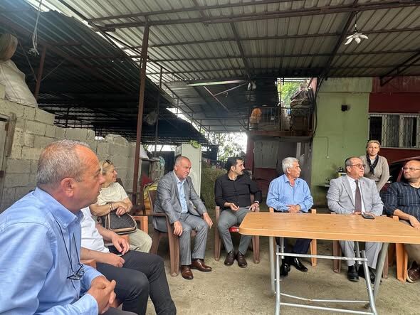 Chp Düziçi Acı Günde Aileyi Yalnız Bırakmadı1