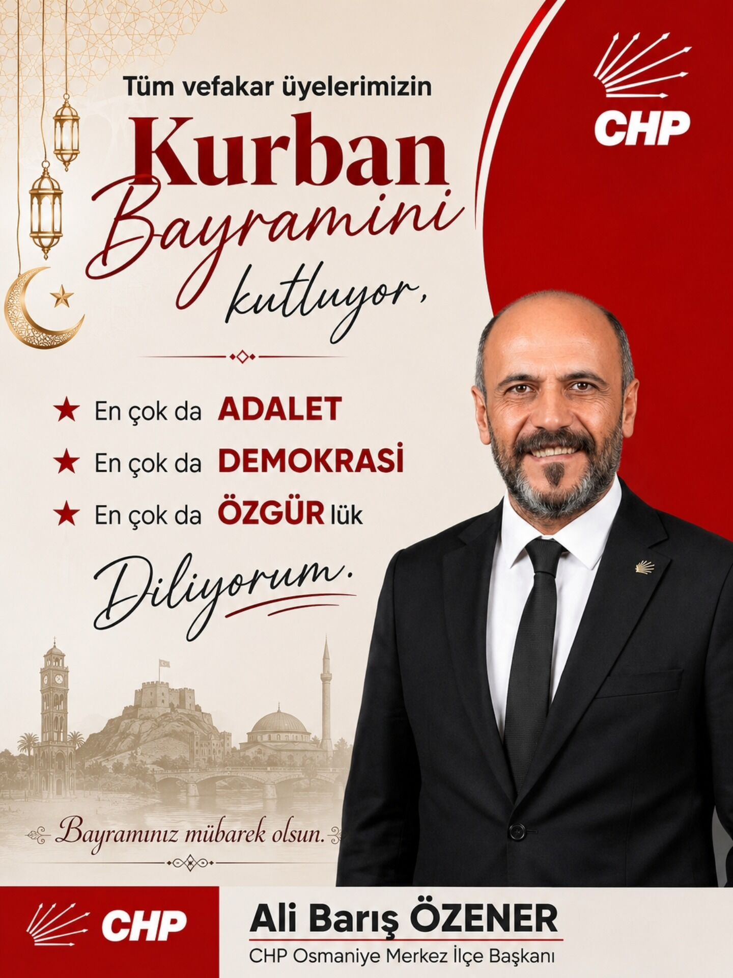 Chp Osmaniye Merkez İlçe Başkanı Ali Barış Özener (1)