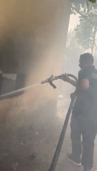 Düziçi’nde Kiler Yangını