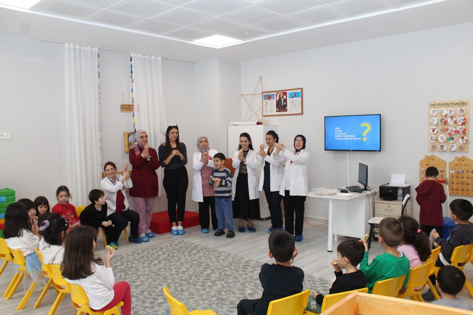 El Hijyeni Dersi Çocuklarda Farkındalık Yarattı