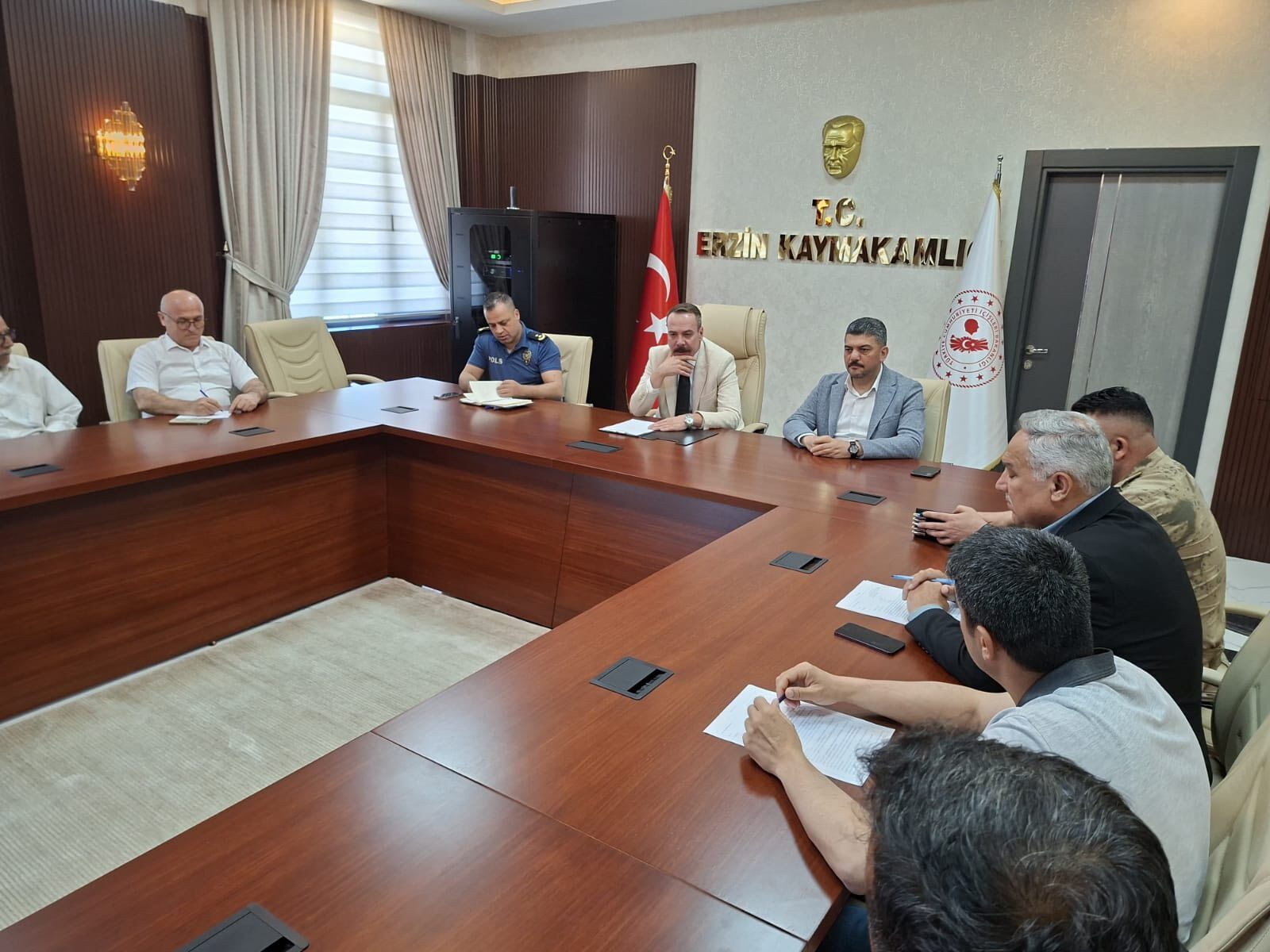 Erzi Kaymakamlıl Okul Güvenllik Toplantı1