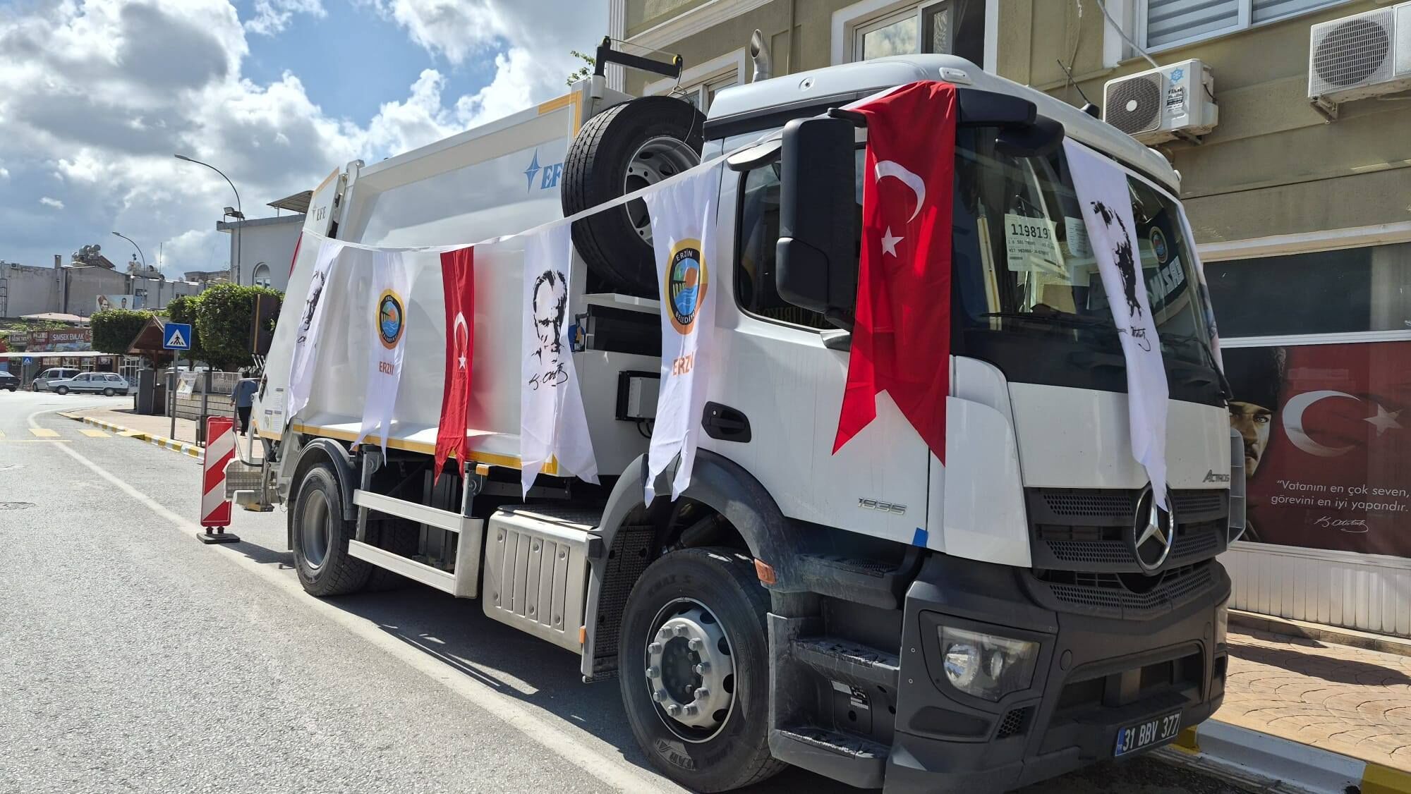 Erzin Belediyesi Araç Flo Güçlemdime1