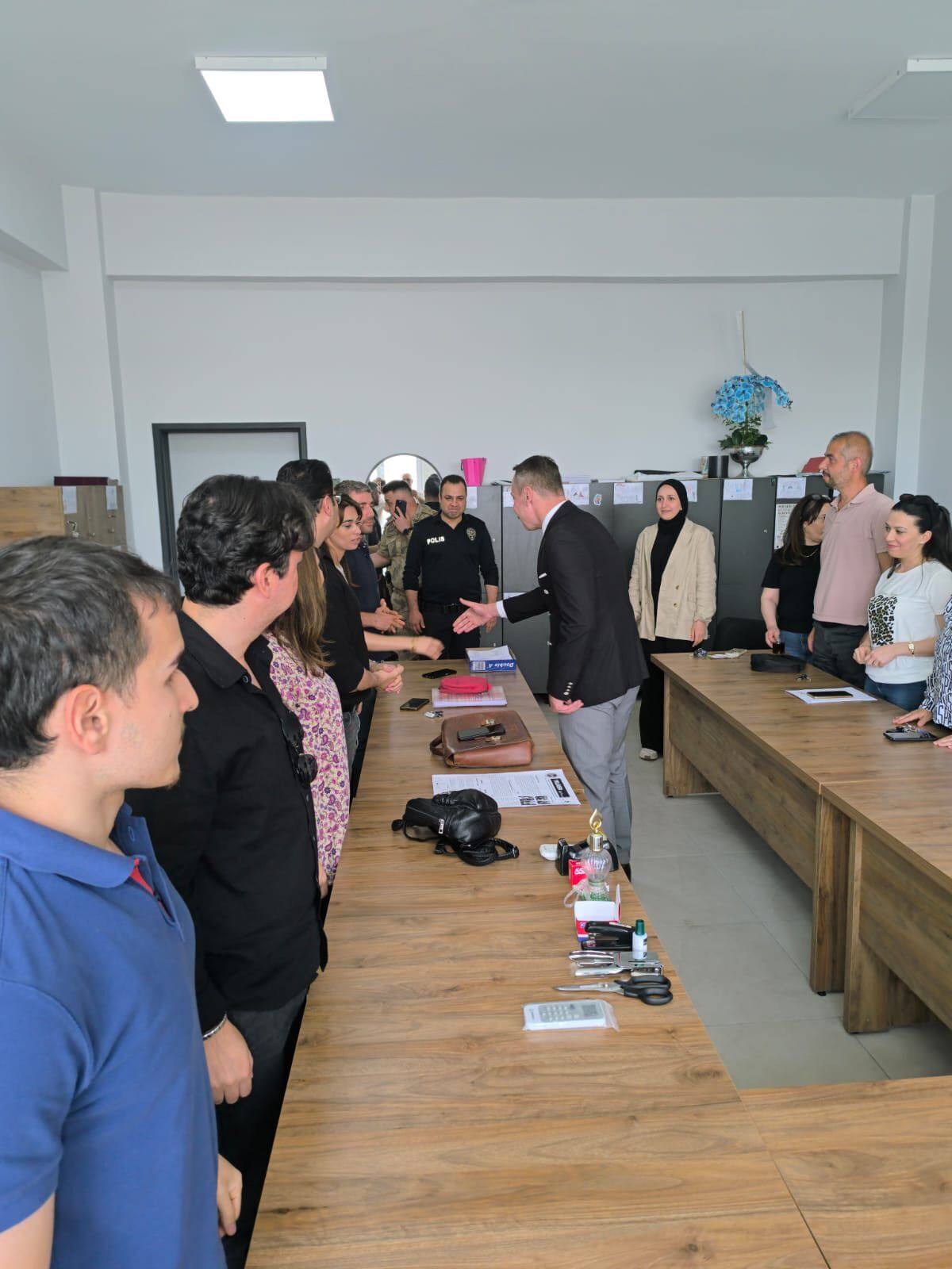 Erzin Kaymakamı Onur Özaydın'dan Liseye Ziyaret2