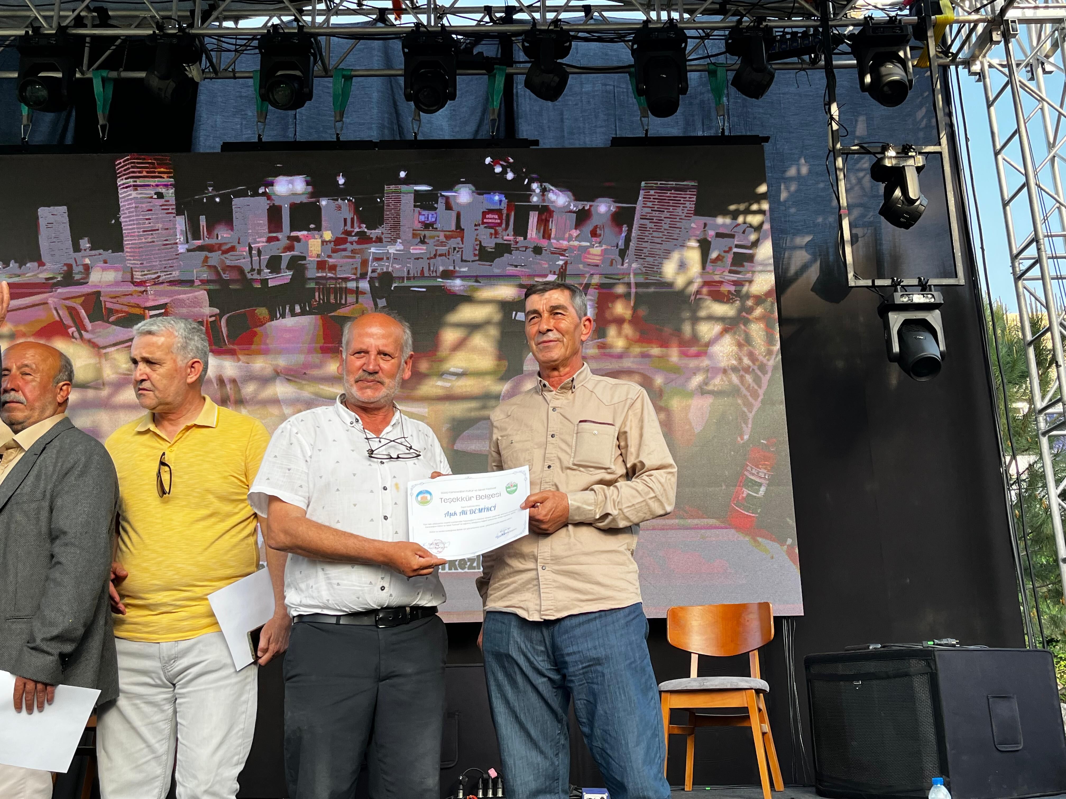 Karacaoğlan Festivali’nde Vefa3