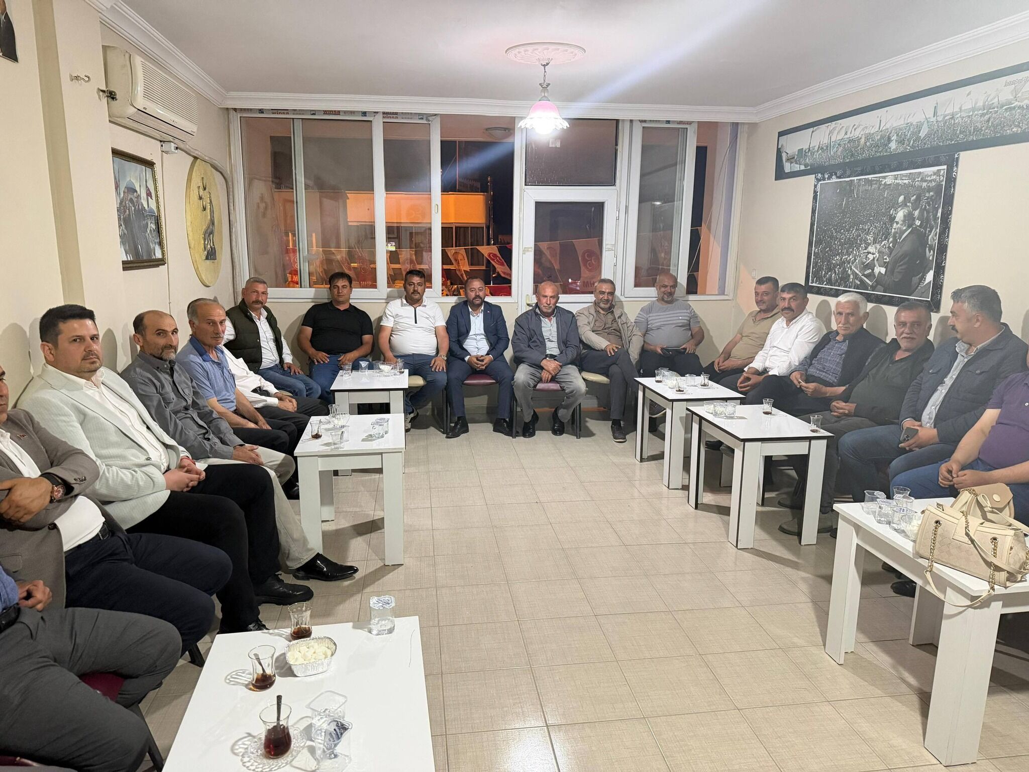 Mhp Düziçi’nde Kongre Mesaisi Başladı (3)