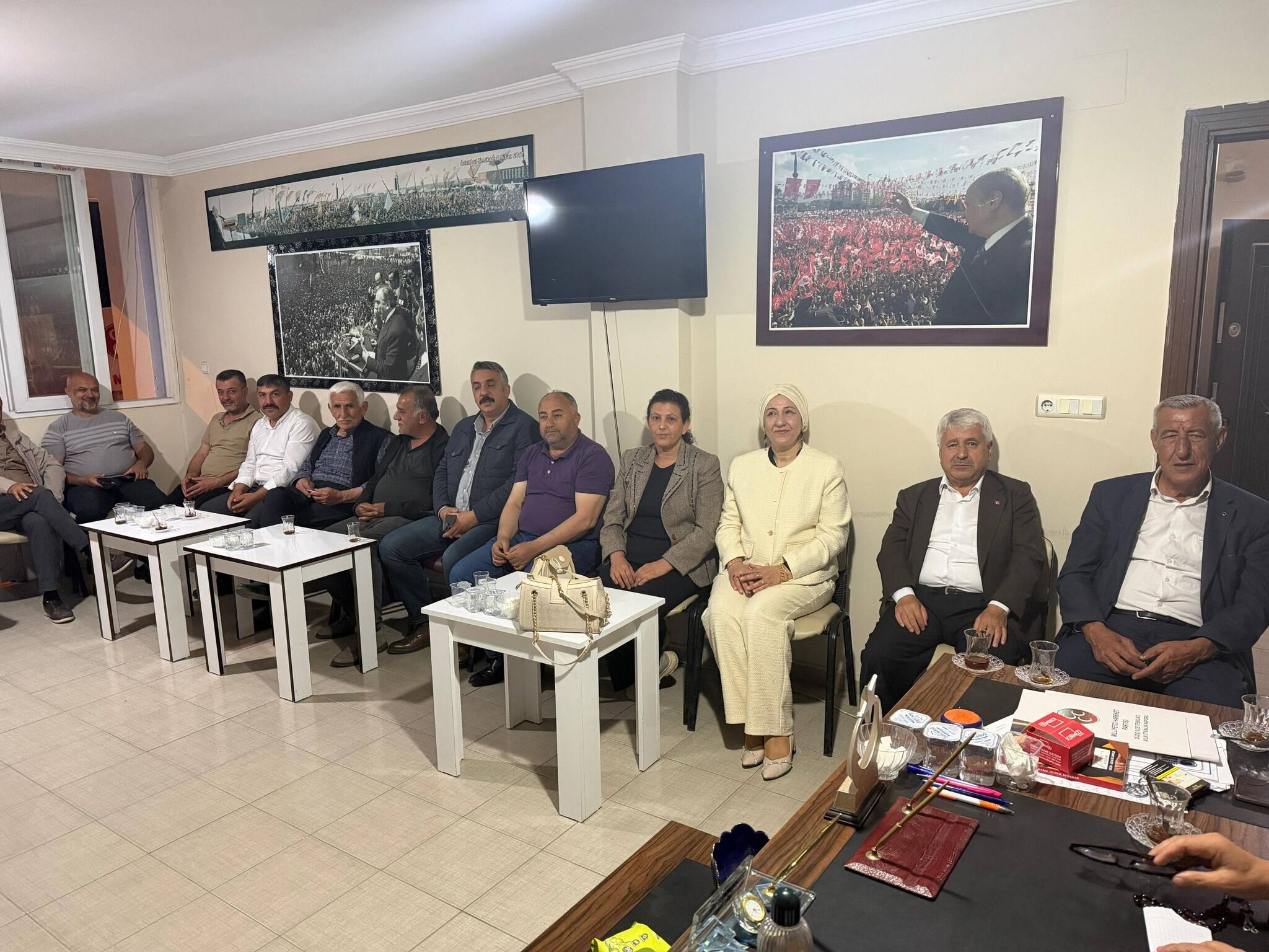 Mhp Düziçi’nde Kongre Mesaisi Başladı (4)