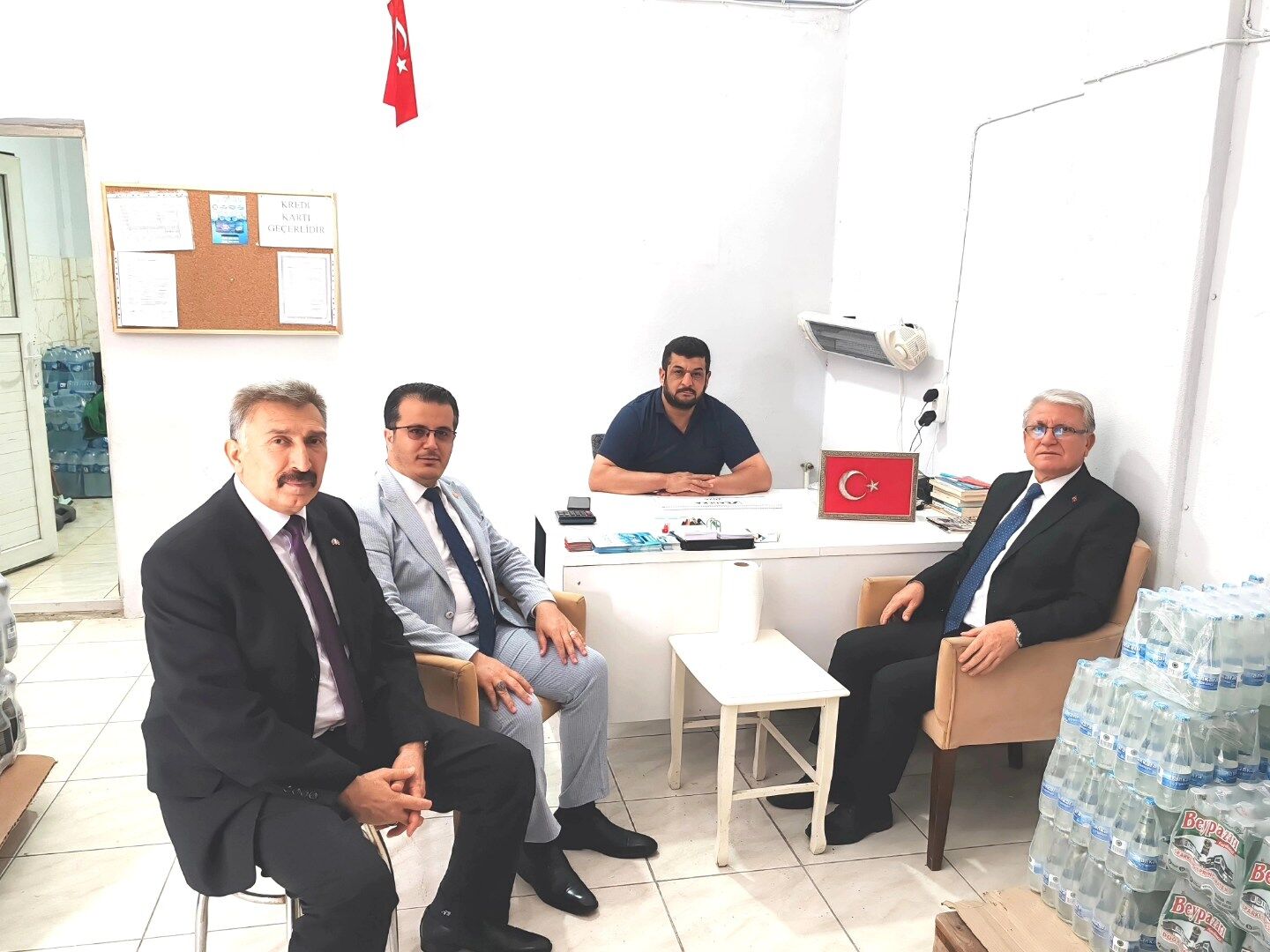 Mhp Heyeti Akif Biçer’le Buluştu (1)