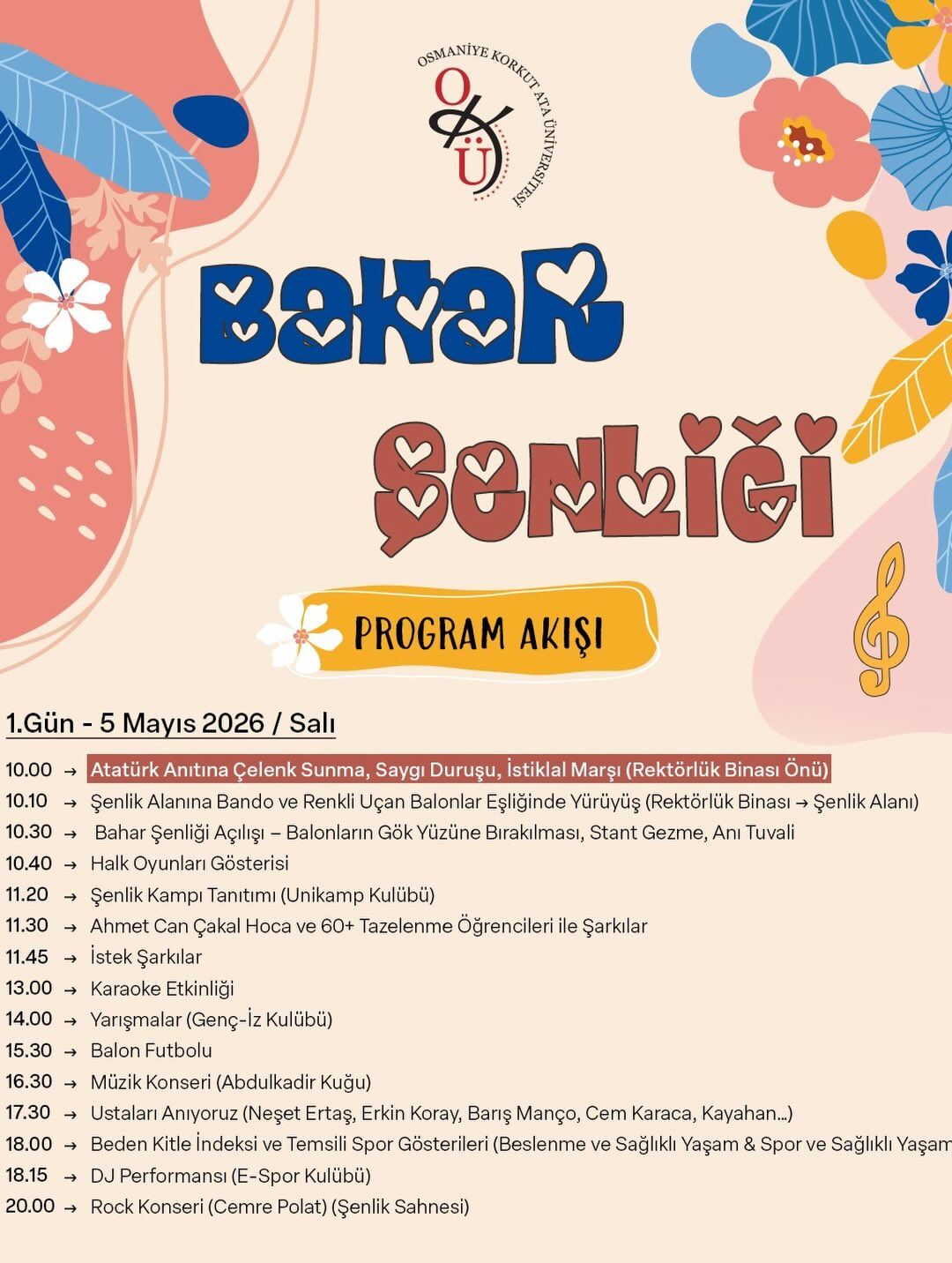 Okü Bahar Şenli̇ğ 1