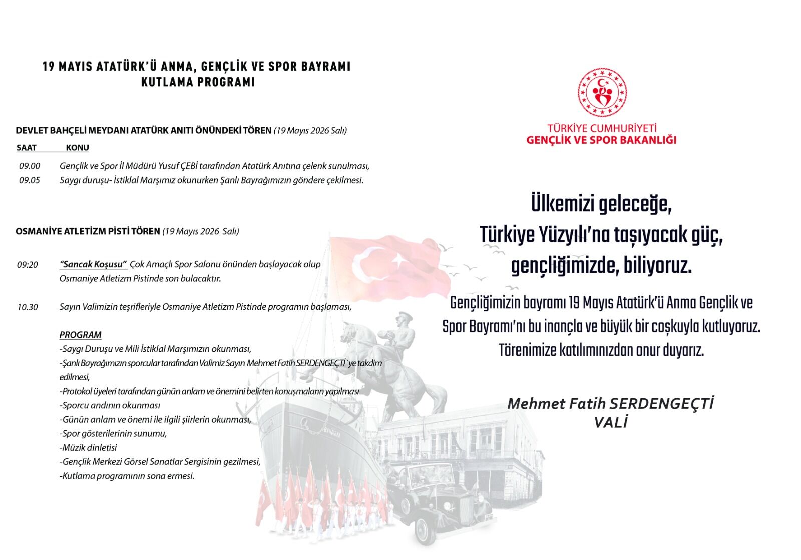 Osmaniye 19 Mayıs Program 2