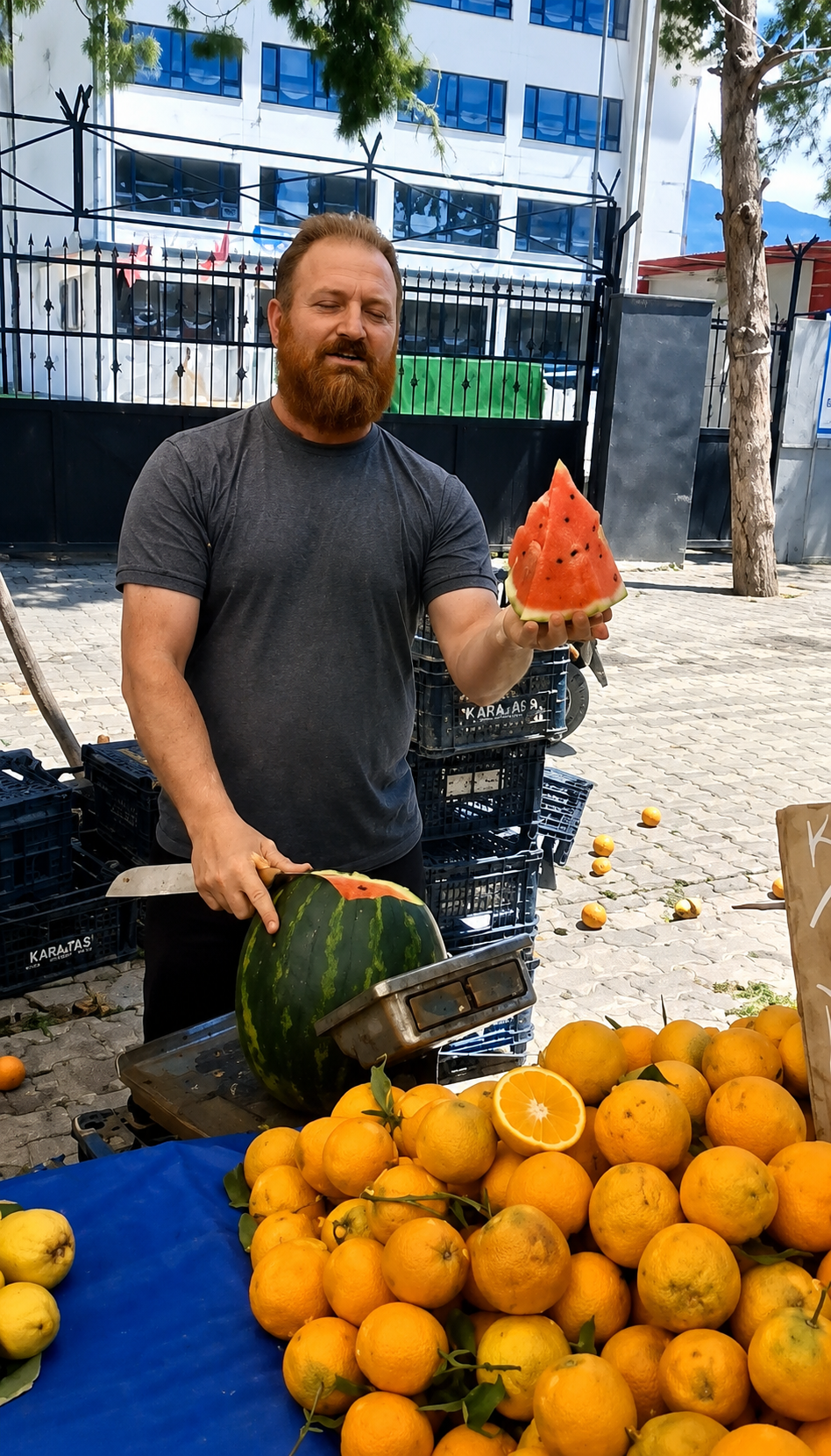 Osmaniye Pazarında Güldüren Anlar