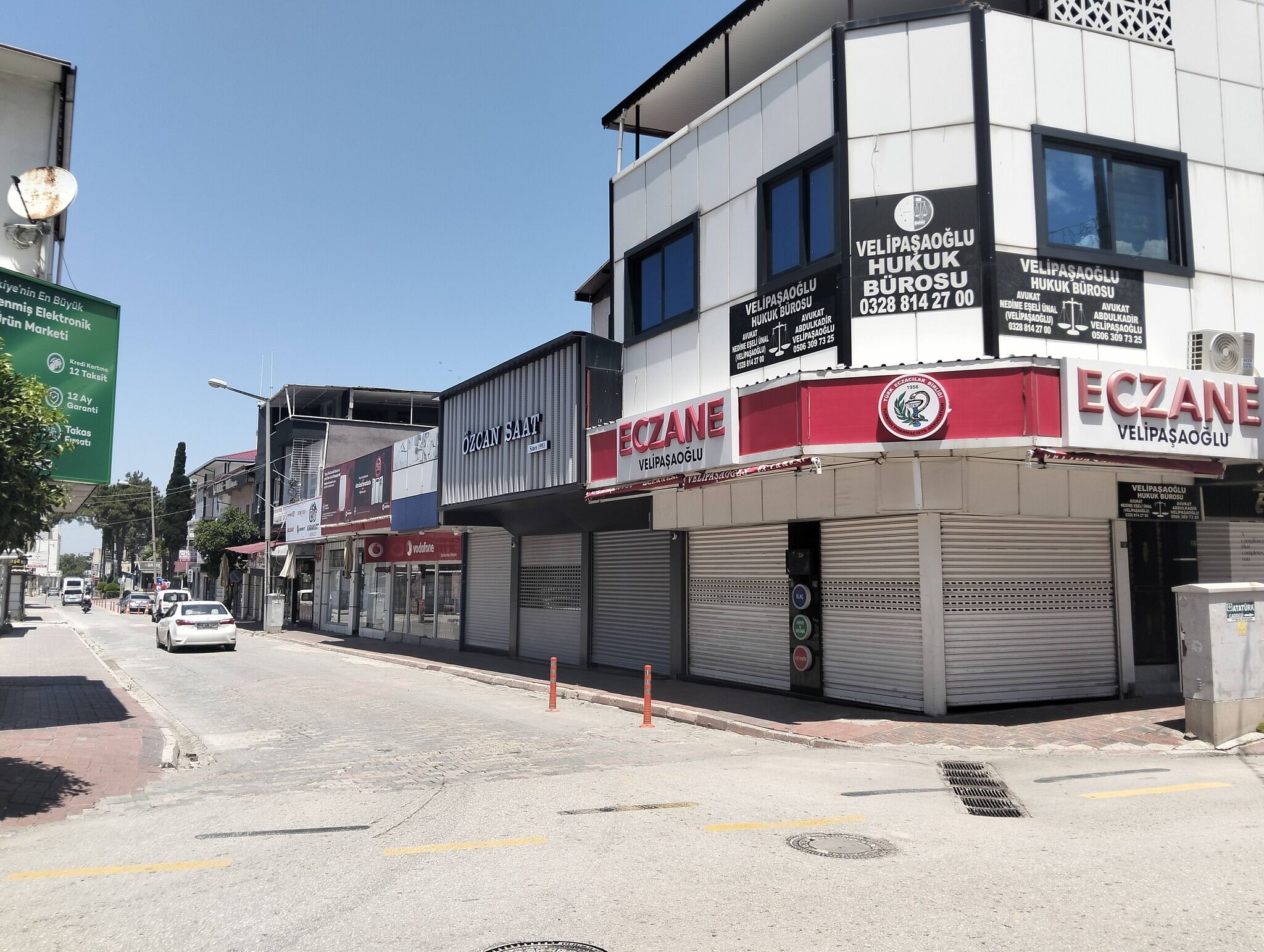 Osmaniye’de Kent Merkezinde Dikkat Çeken Sakinlik (1)