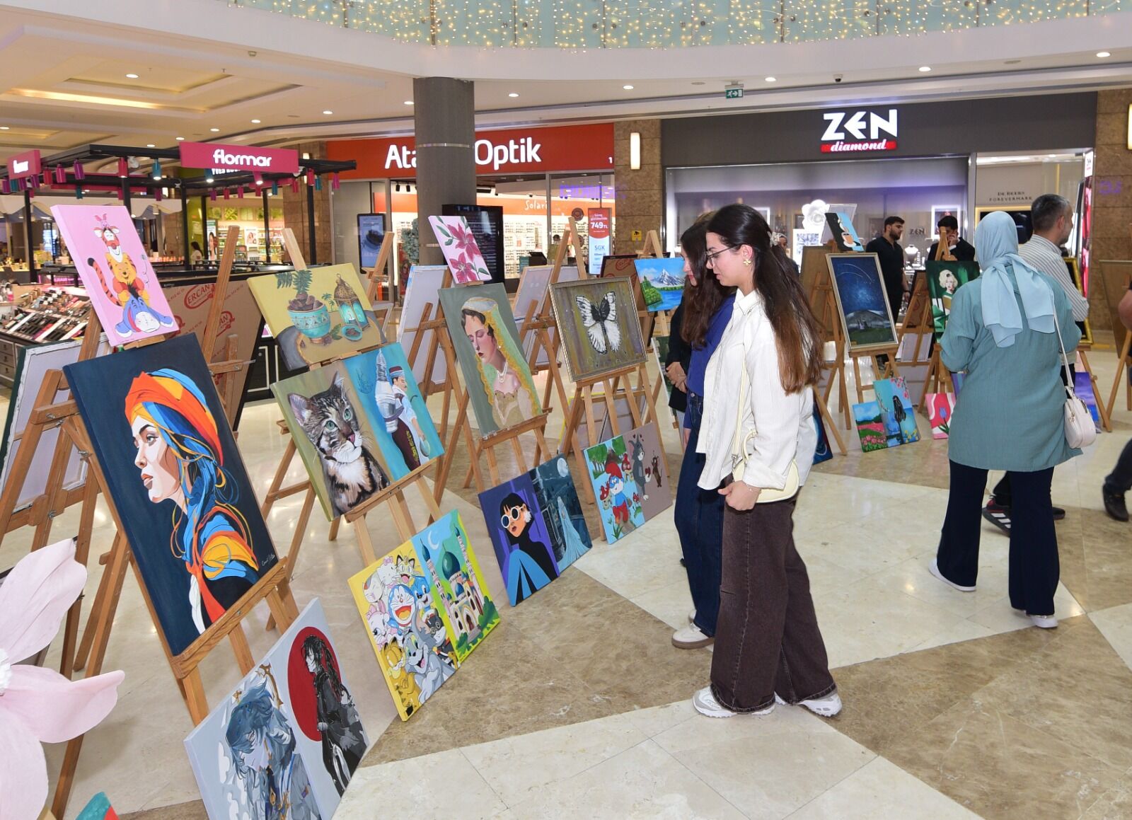 Osmaniye’de Sanat Sokağı Sergisi