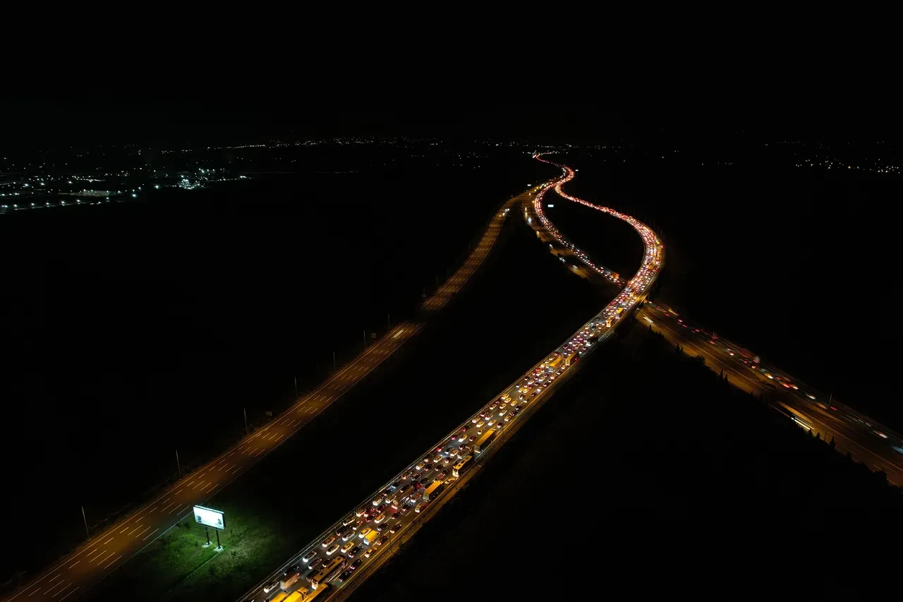 Otoyollarda Bayram Yoğunluğu (2)