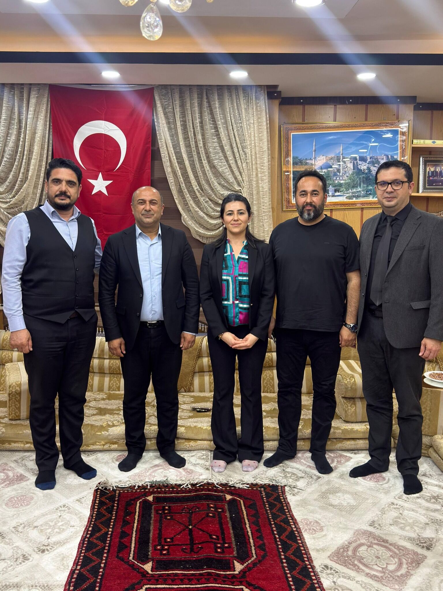 Sağlık Yöneticilerinden Mustafa Şahin’e Ziyaret (1)