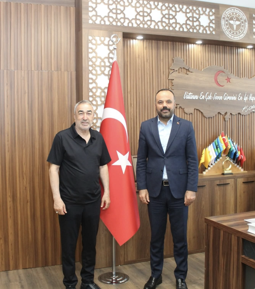 Samet Aybaba’dan Başhekim Hakan Hakkoymaz’a Ziyaret
