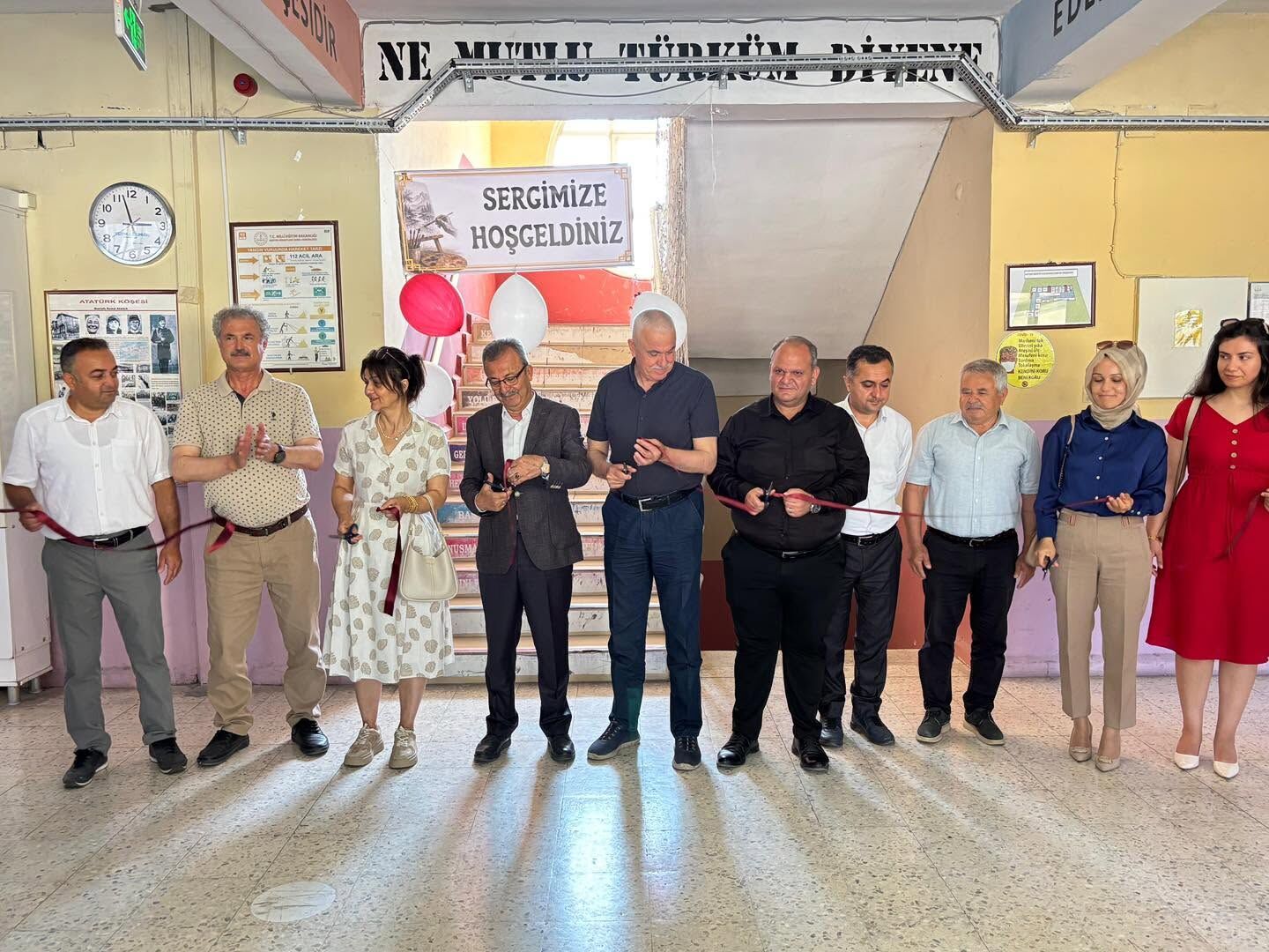Abbas Yeşildemir Ellek’te Resim Sergisini Açtı2