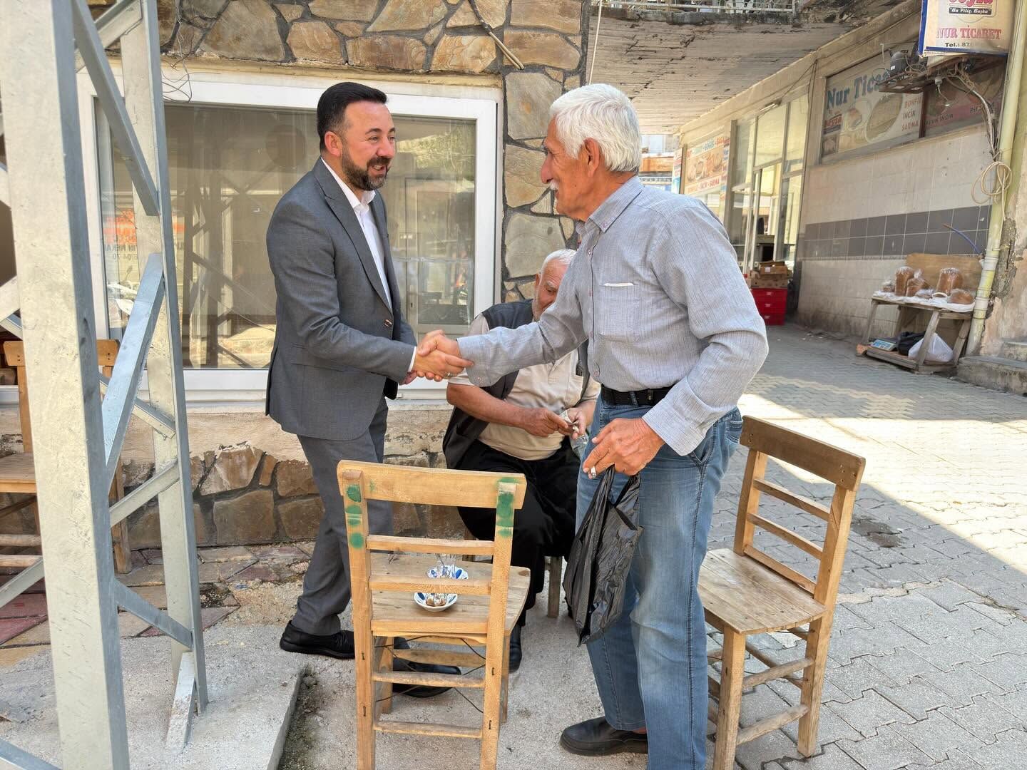 Ak Parti Düziçi İlçe Başkanı Kararmaz Esnafın Nabzını Tuttu (3)