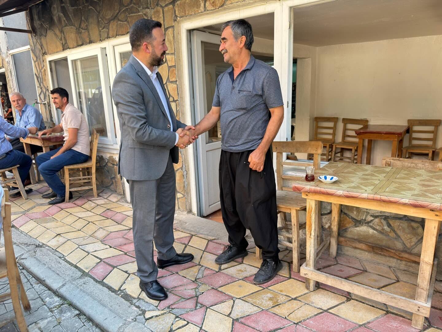 Ak Parti Düziçi İlçe Başkanı Kararmaz Esnafın Nabzını Tuttu (5)