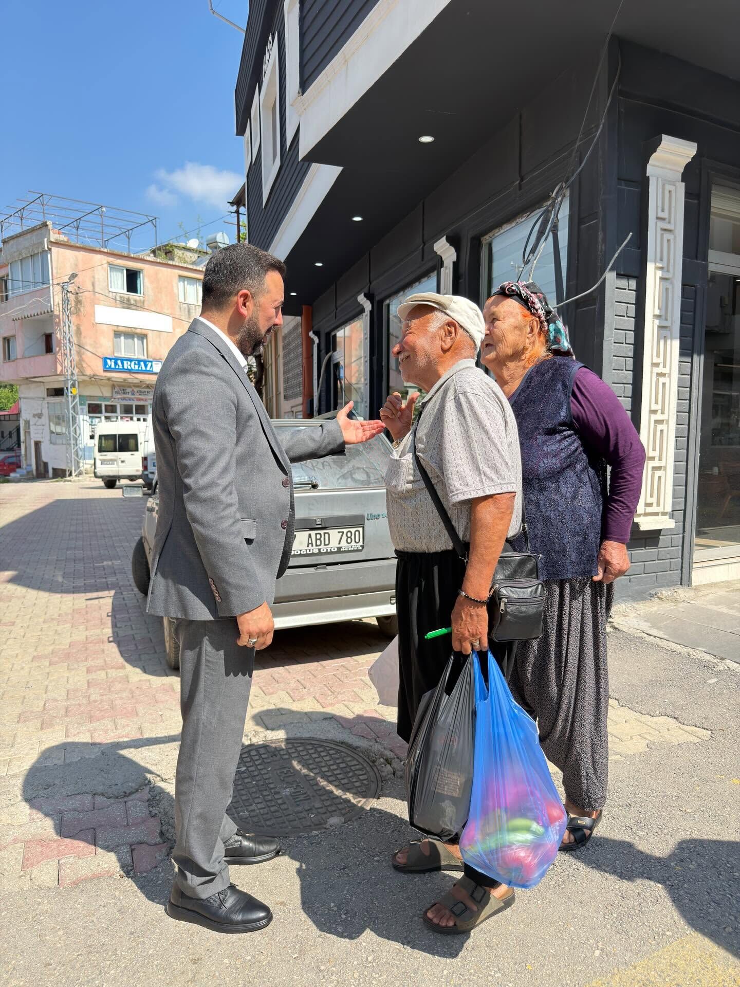 Ak Parti Düziçi İlçe Başkanı Kararmaz Esnafın Nabzını Tuttu (6)