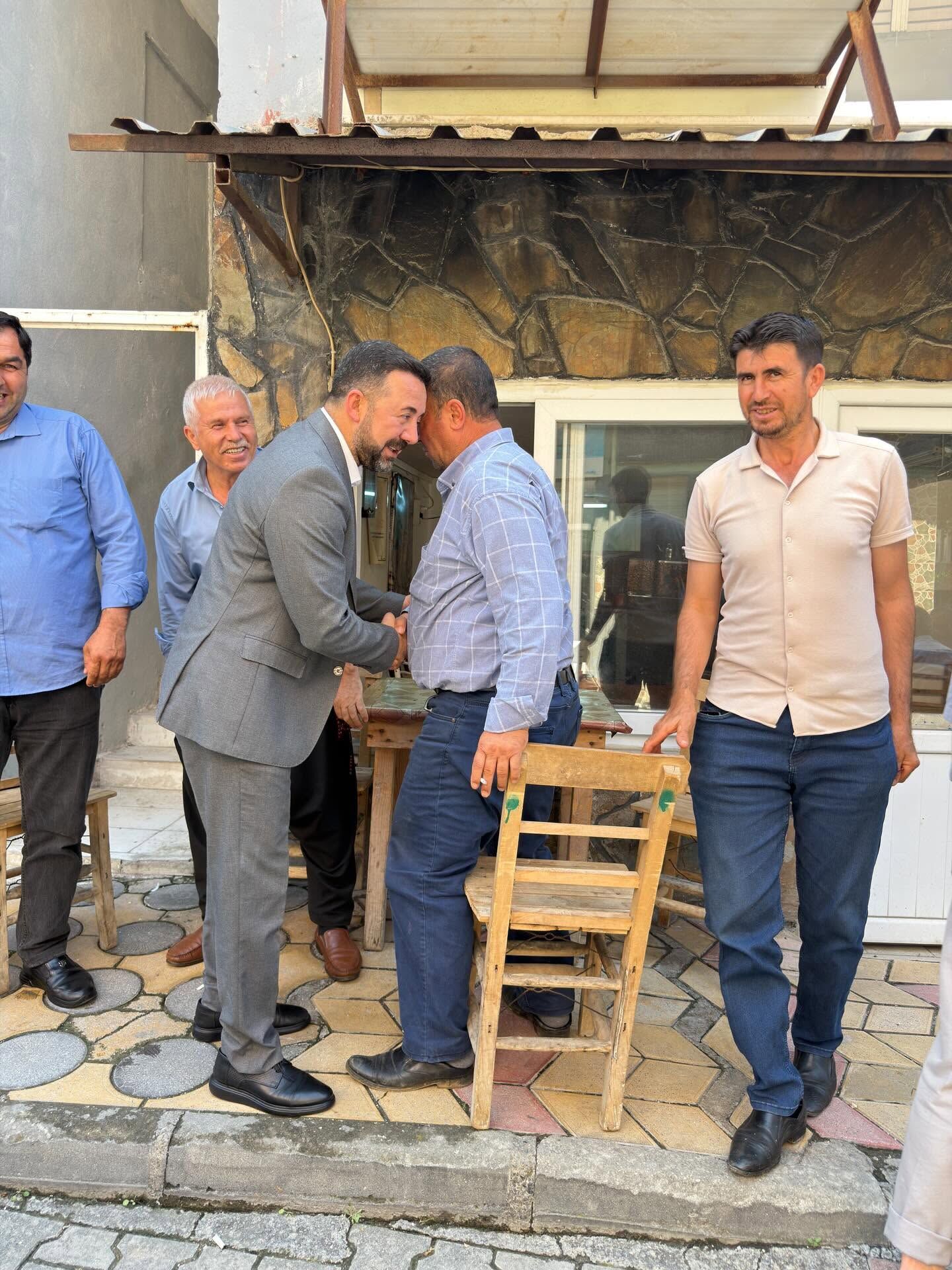 Ak Parti Düziçi İlçe Başkanı Kararmaz Esnafın Nabzını Tuttu (7)