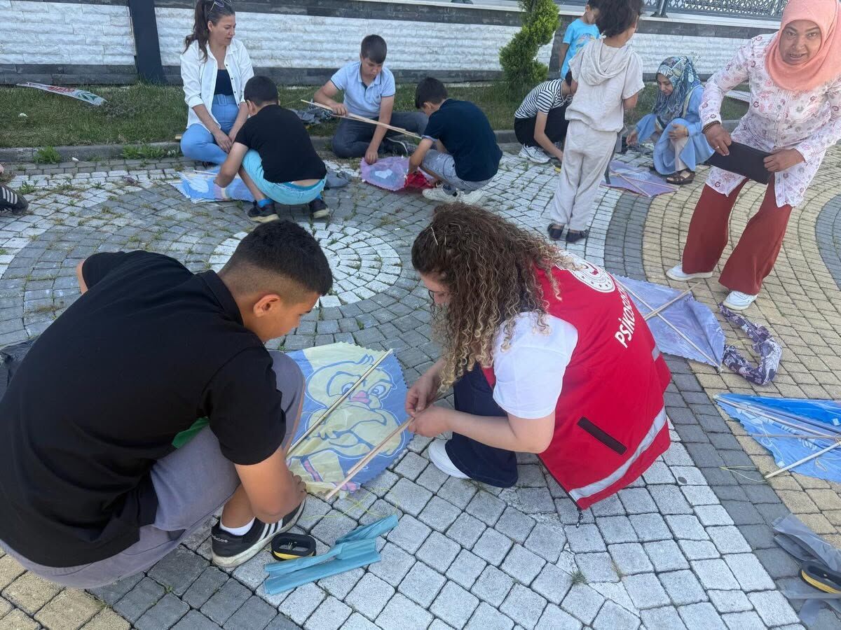 Bahçe’de Cocuklar Uçurtma Şenliğinde Buluştu3