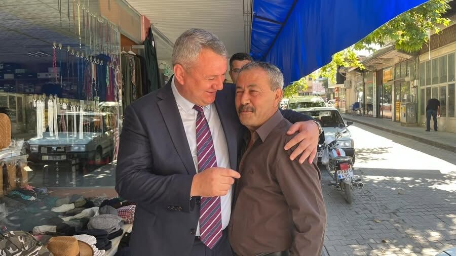 Başkan Mustafa İba'dan Düziçi Esnafına Ziyaret (1)