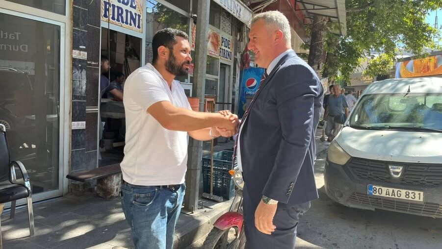 Başkan Mustafa İba'dan Düziçi Esnafına Ziyaret (2)