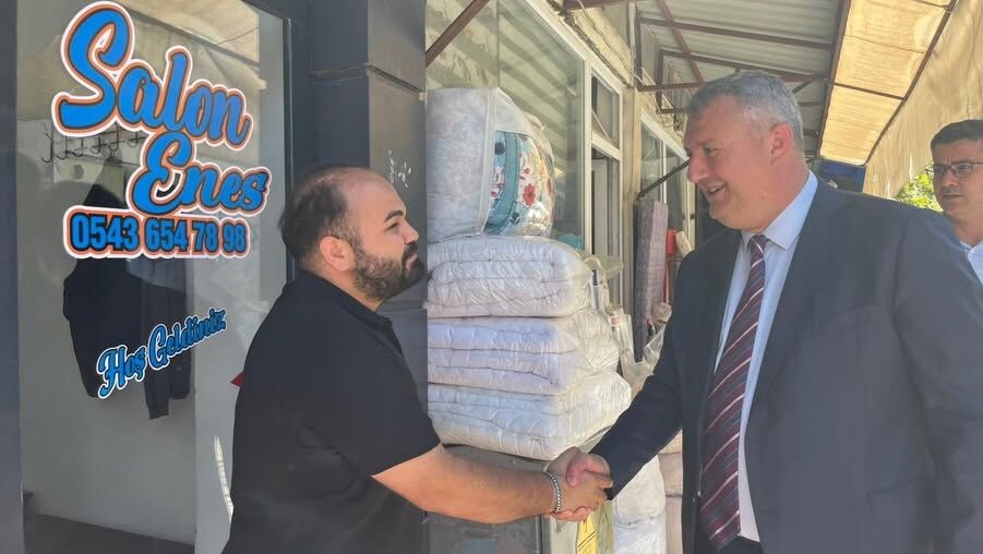 Başkan Mustafa İba'dan Düziçi Esnafına Ziyaret (3)
