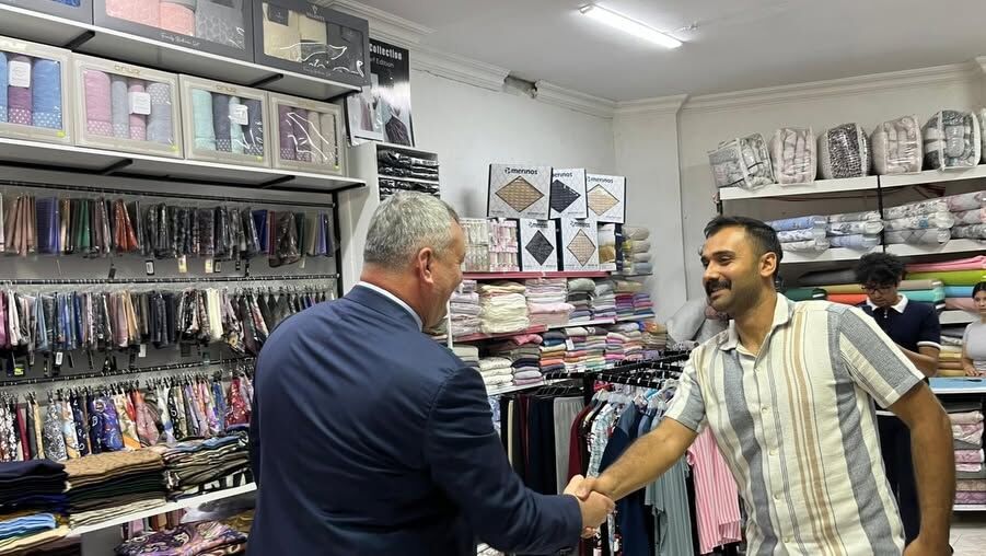 Başkan Mustafa İba'dan Düziçi Esnafına Ziyaret (7)