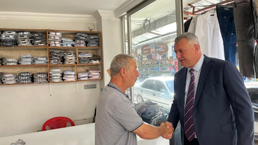 Başkan Mustafa İba'dan Düziçi Esnafına Ziyaret (8)