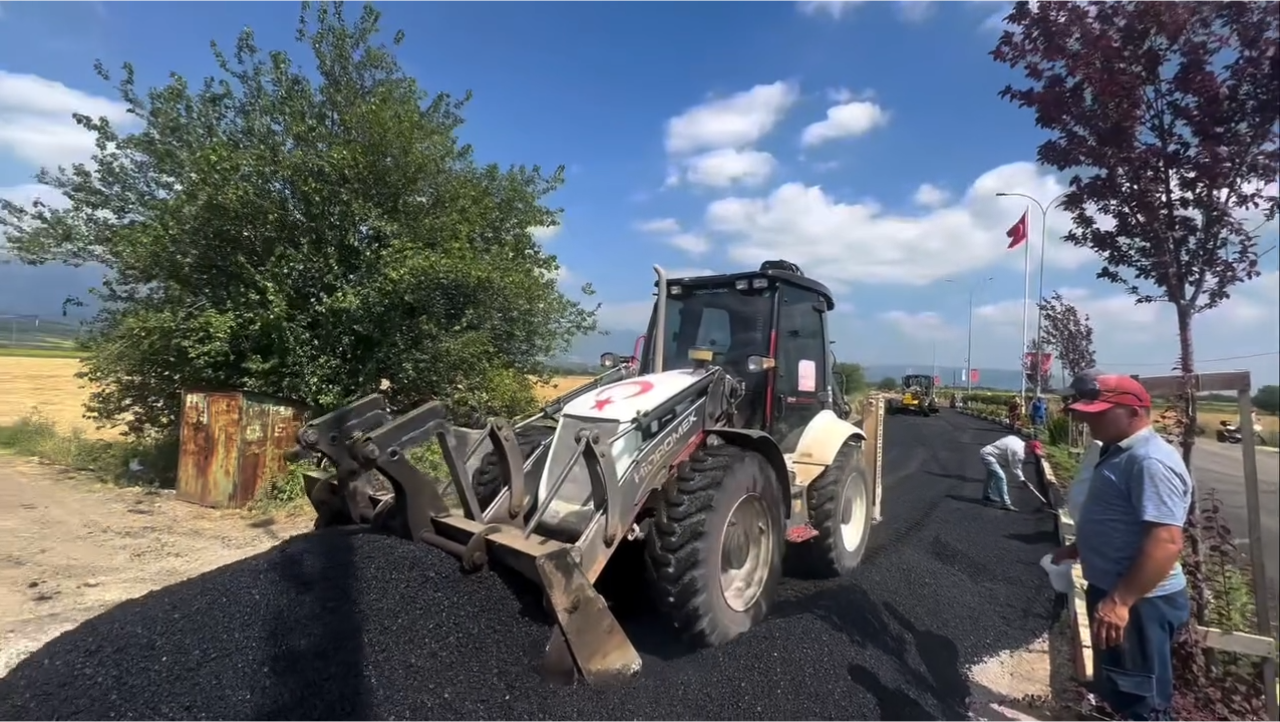 Böcekli’de Asfalt Çalışması Tamamlandı22