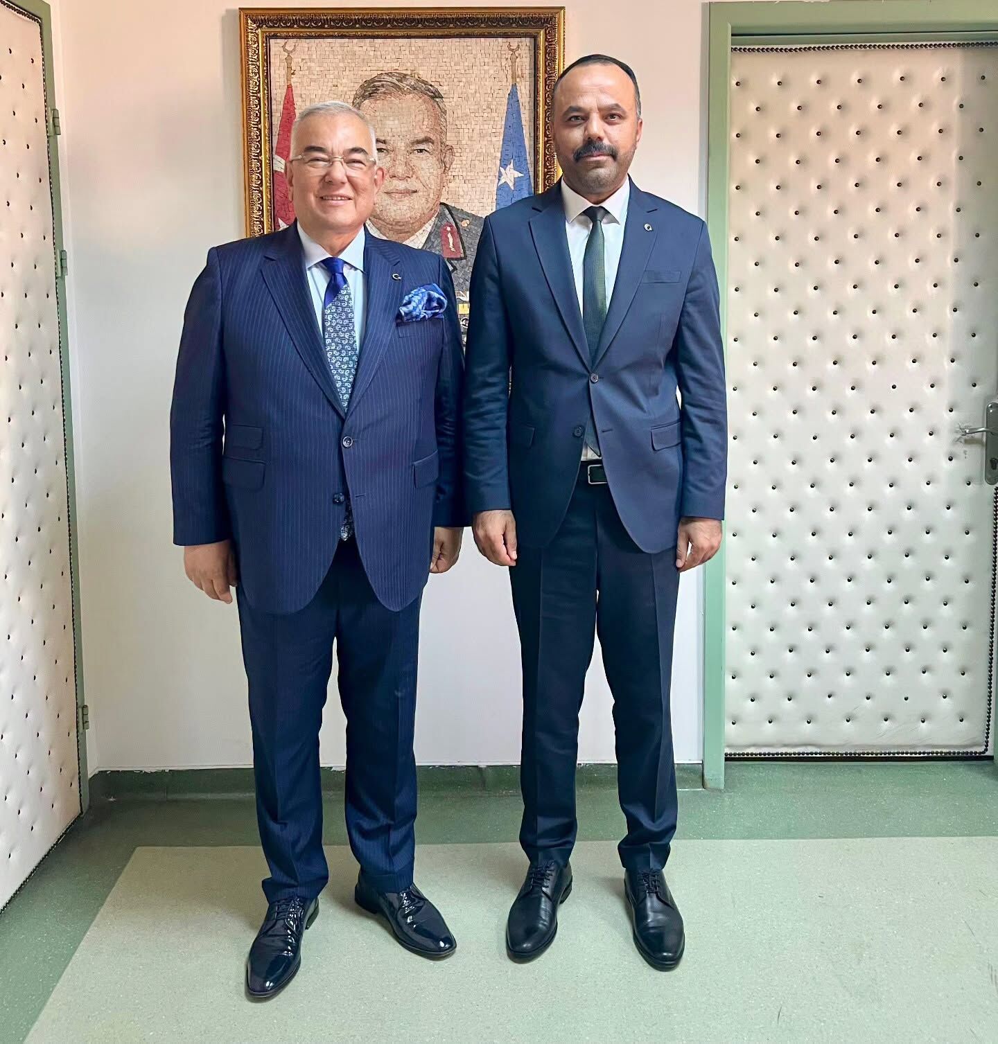 Hakkoymaz'dan Prof. Dr. Mustafa Gerek'e Ziyaret
