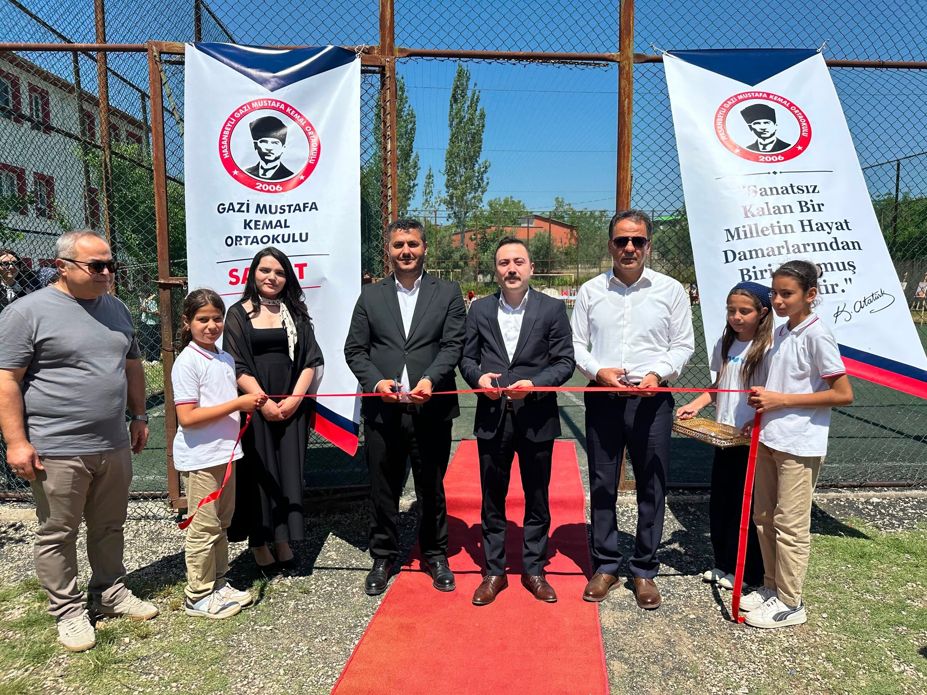 Hasanbeyli'de Sanat Ve Tasarım Sergisi Açıldı (1)
