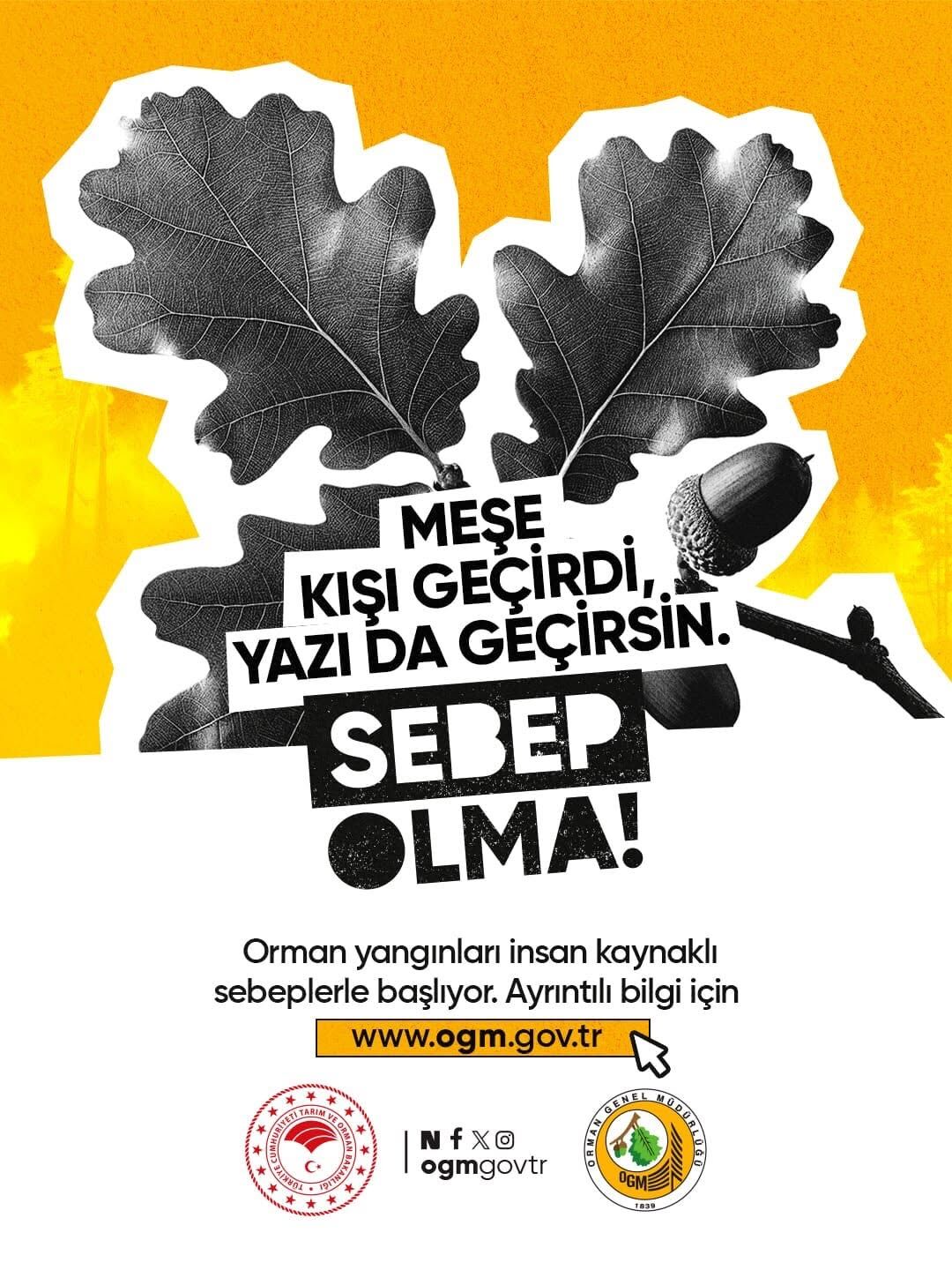 Hatay Orman Bölge'den Yeşil Vatan İçin Çağrı