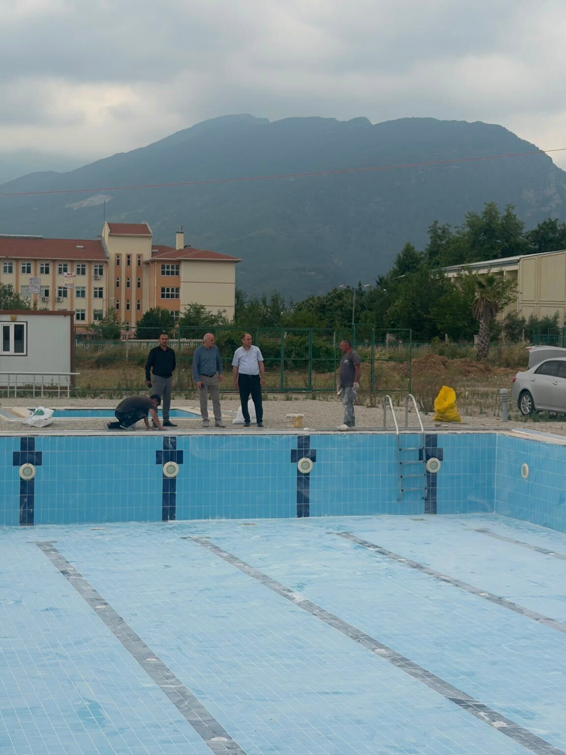 İl Müdürü Çebi Düziçi'nde Spor Tesislerini İnceledi (1)