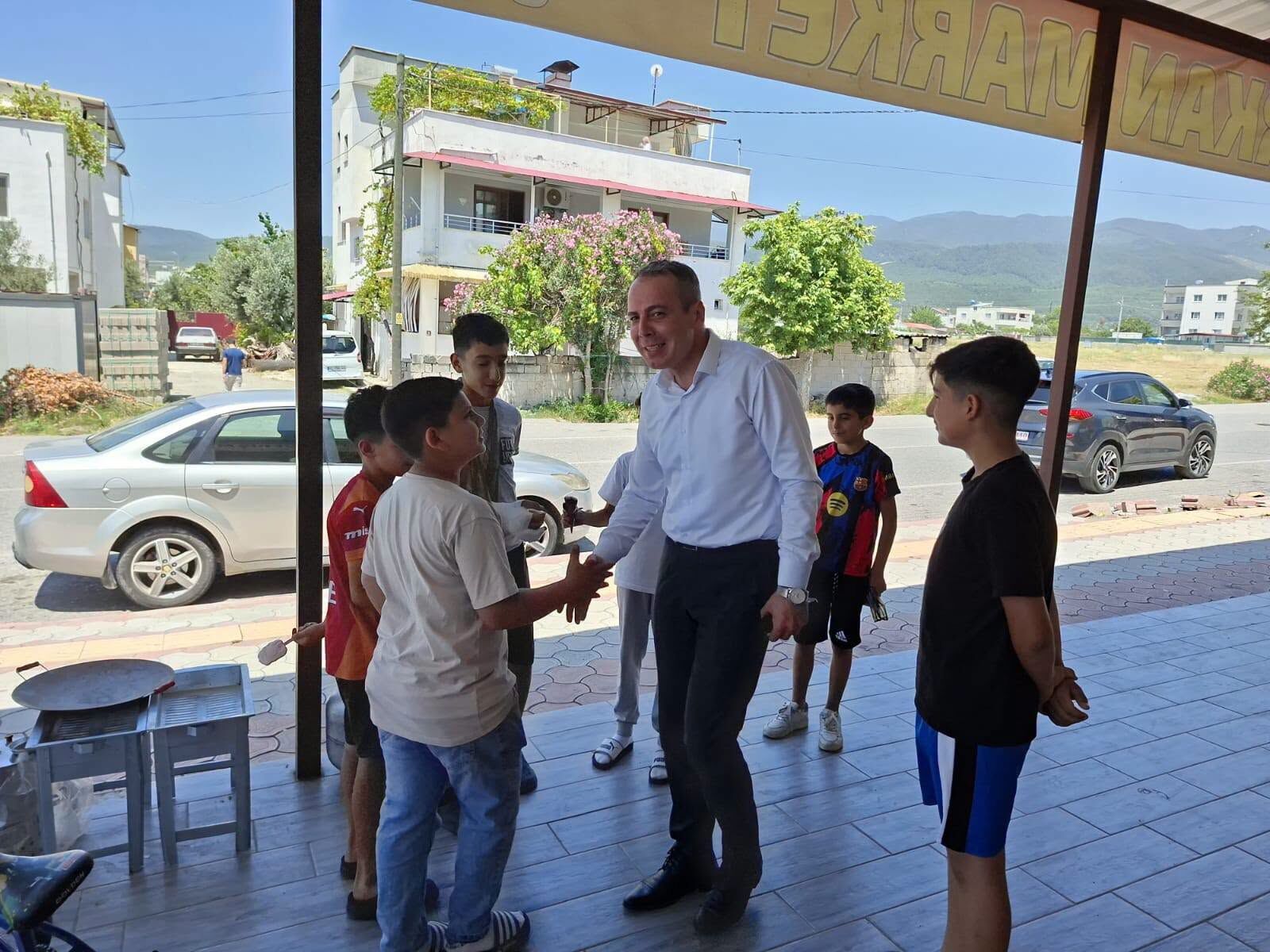 Kaymakam Özaydın'dan Erzin Esnafına Ziyaret (4)