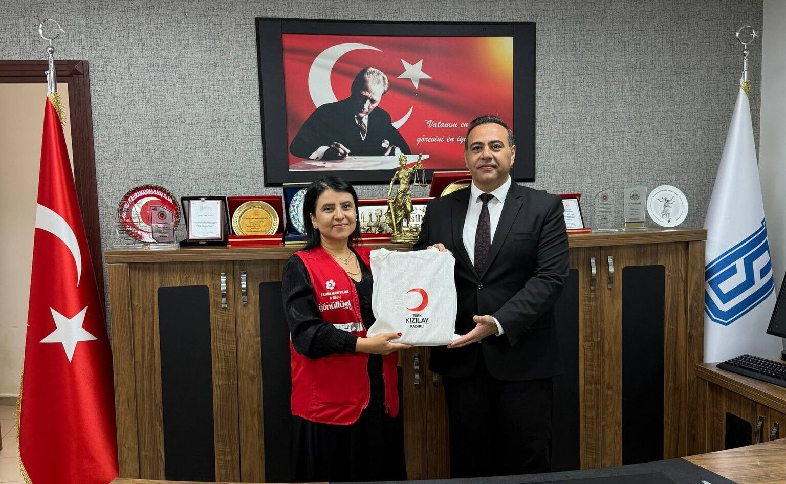 Kızılay’dan Denetimli Serbestlik Müdürlüğüne Ziyaret (12)