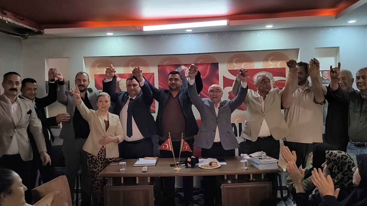 Mhp Osmani̇ye İl Başkani Yusuf Çomu Adayimiz Bahri̇ Koca (1)